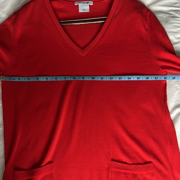 LACOSTE Long sleeves top, Size M - Picture 9 of 13